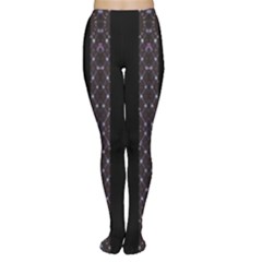 Oriental Floral Stripes Women s Tights by dflcprintsclothing