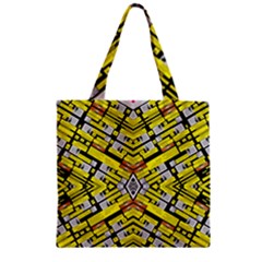 Select Accine Zipper Grocery Tote Bag by MRTACPANS