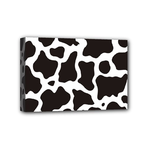 Cow Pattern Mini Canvas 6  X 4 
