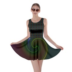 Multi-swirl Girl Skater Dress