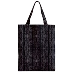 Dark Grunge Texture Zipper Classic Tote Bag by dflcprints