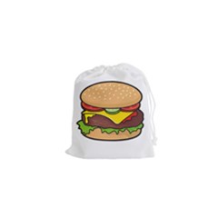 Cheeseburger Drawstring Pouches (xs)  by sifis