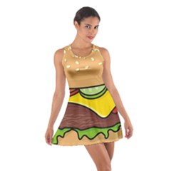 Cheeseburger Racerback Dresses