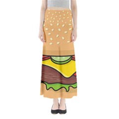 Cheeseburger Maxi Skirts by sifis