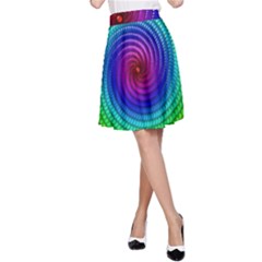 Colors A-line Skirt by SaraReneeBoutique