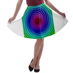 Colors A-line Skater Skirt by SaraReneeBoutique