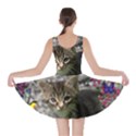 Emma In Butterflies I, Gray Tabby Kitten Skater Dress View2