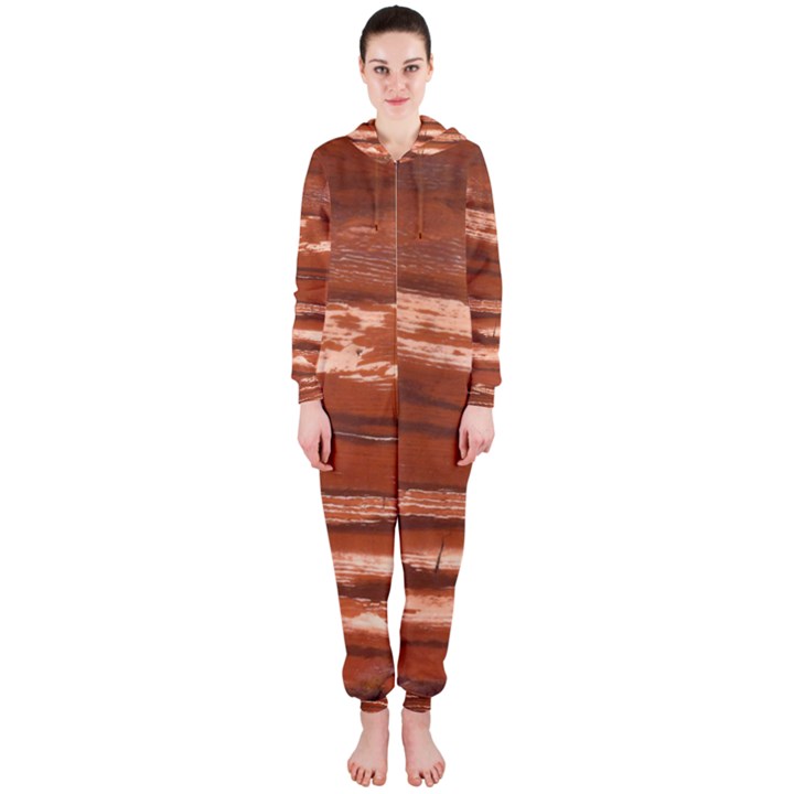 Red Earth Natural Hooded Jumpsuit (Ladies) 