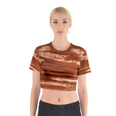 Red Earth Natural Cotton Crop Top by UniqueCre8ion