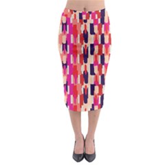 Ikatarama Midi Pencil Skirt by LisaGuenDesign