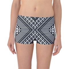 Geometric Pattern Vector Illustration Myxk9m   Boyleg Bikini Bottoms