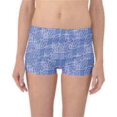 Modern Abstract Geometric Boyleg Bikini Bottoms by dflcprintsclothing