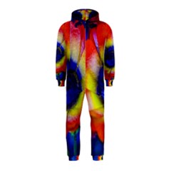 Tie Dye Flower Hooded Jumpsuit (kids) by MichaelMoriartyPhotography