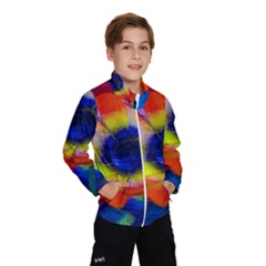 Tie Dye Flower Wind Breaker (kids) by MichaelMoriartyPhotography