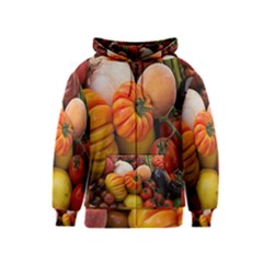 Heirloom Tomatoes Kids  Zipper Hoodie