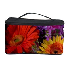 Colorful Flowers Cosmetic Storage Case by MichaelMoriartyPhotography