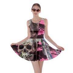 Skull And Bike Skater Dress by MichaelMoriartyPhotography