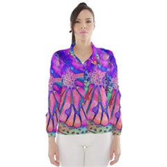 Psychedelic Butterfly Wind Breaker (women) by MichaelMoriartyPhotography