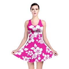 Pink Hawaiian Reversible Skater Dress