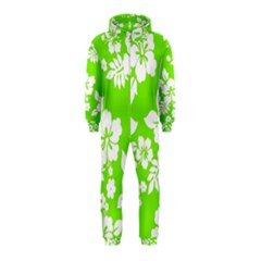 Lime Hawaiian Hooded Jumpsuit (kids)