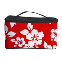 Red Hawaiian Cosmetic Storage Case by AlohaStore