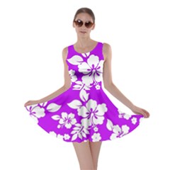 Purple Hawaiian Skater Dress by AlohaStore