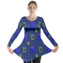 3D rectangles                                                                      Long Sleeve Tunic View1