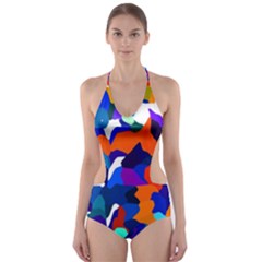 Classic New York Cty13 Cut-out One Piece Swimsuit by BIBILOVER