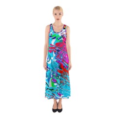 Classic New York Cty1378il112 Sleeveless Maxi Dress by BIBILOVER