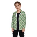 Crisscross Pastel Green Beige Wind Breaker (Kids) View2