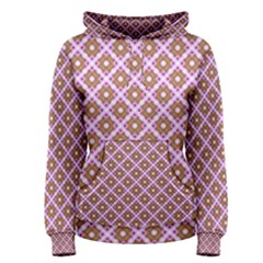 Crisscross Pastel Pink Yellow Women s Pullover Hoodie