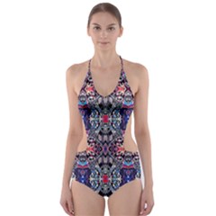 Zodiac Code Cut-out One Piece Swimsuit by MRTACPANS