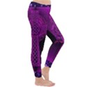 Purple Celtic Cross Winter Leggings  View3