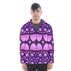 Magic Lotus In A Landscape Temple Of Love And Sun Hooded Wind Breaker (men) by pepitasart