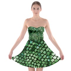 Dragon Scales Strapless Dresses by KirstenStar