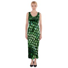 Dragon Scales Fitted Maxi Dress by KirstenStar