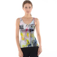 Graffiti Graphic Tank Top by ArtistRoseanneJones