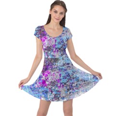 Graffiti Splatter Cap Sleeve Dresses by ArtistRoseanneJones