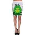 Green Frog Bodycon Skirt View1