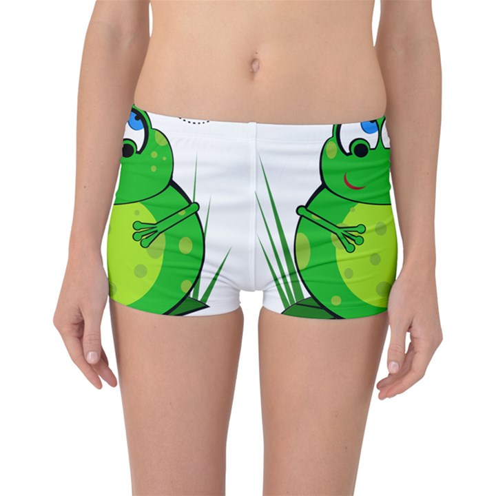 Green Frog Boyleg Bikini Bottoms