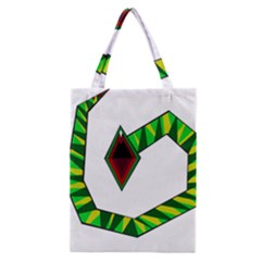 Decorative Snake Classic Tote Bag by Valentinaart