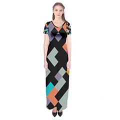 Short Sleeve Maxi Dress by LalyLauraFLM