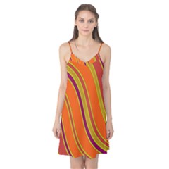 Orange Lines Camis Nightgown by Valentinaart