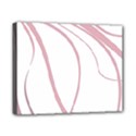 Pink elegant lines Canvas 10  x 8  View1