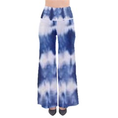 Blue & White Women s Chic Palazzo Pants 