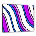 Purple Lines Canvas 24  x 20  View1