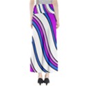 Purple Lines Maxi Skirts View2