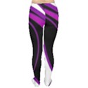 Purple Elegant Lines Women s Tights View2