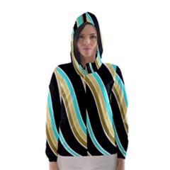 Elegant Lines Hooded Wind Breaker (women) by Valentinaart