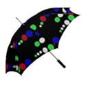 Colorful Dots Straight Umbrellas View2